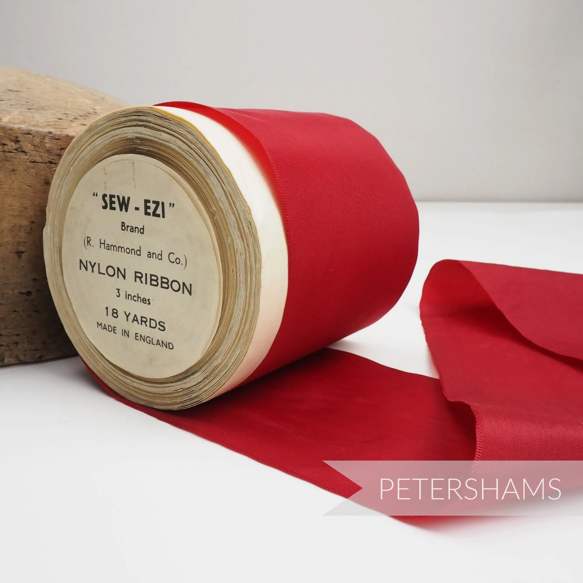 77mm Wide No.40 Vintage 1950's Swiss/England Made Nylon Ribbon