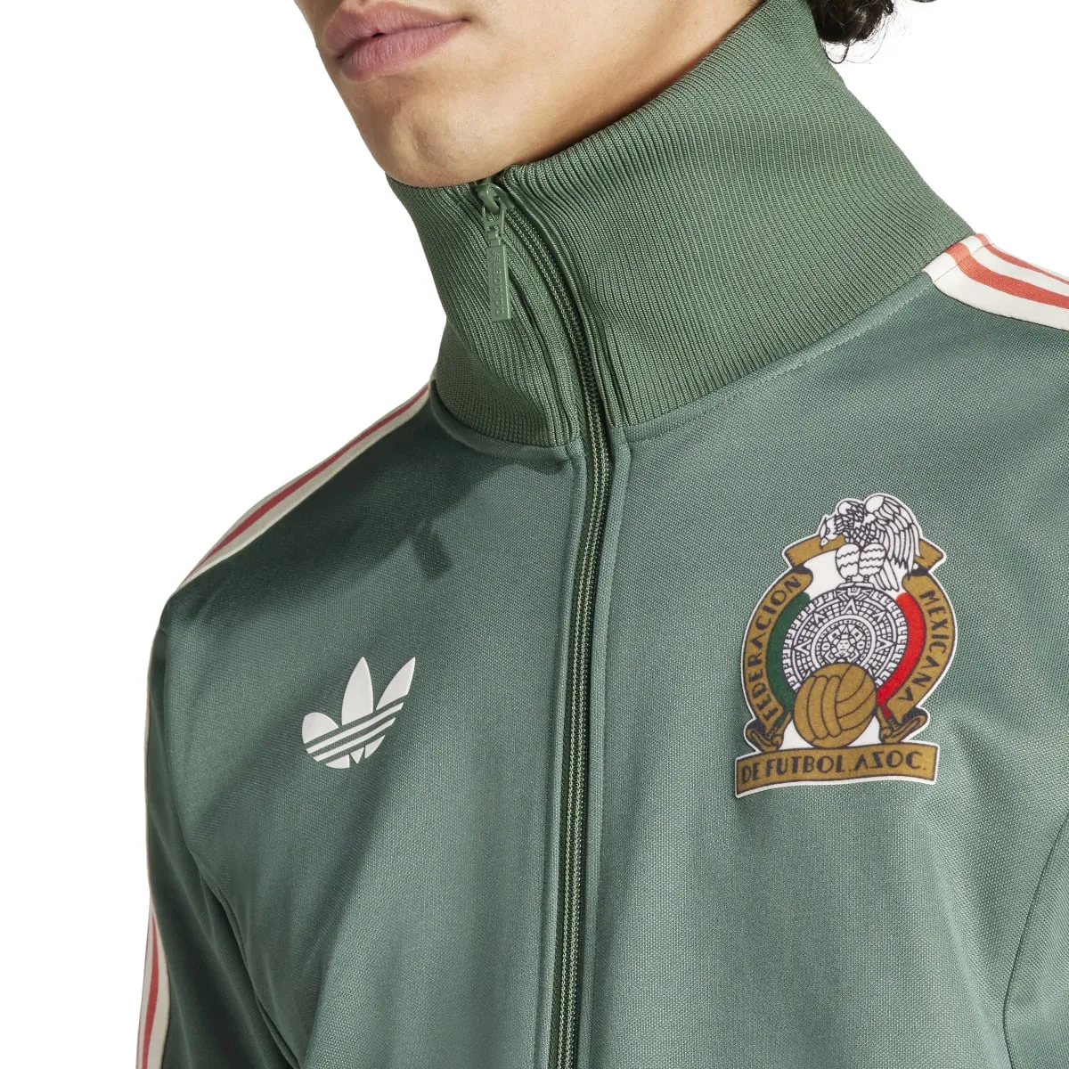 adidas Men's FMF Mexico Beckenbauer Soccer Track Top