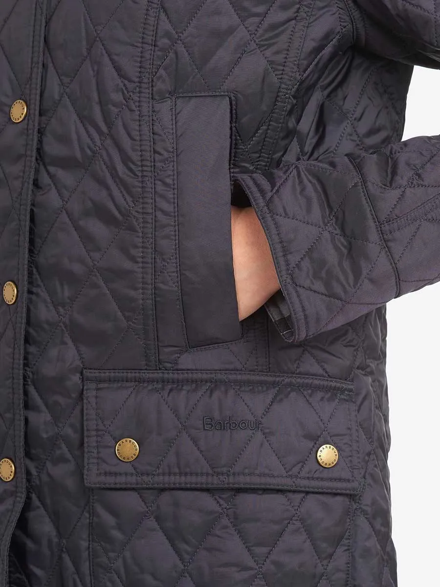 BARBOUR Beadnell Quilted Jacket - Women's - Navy