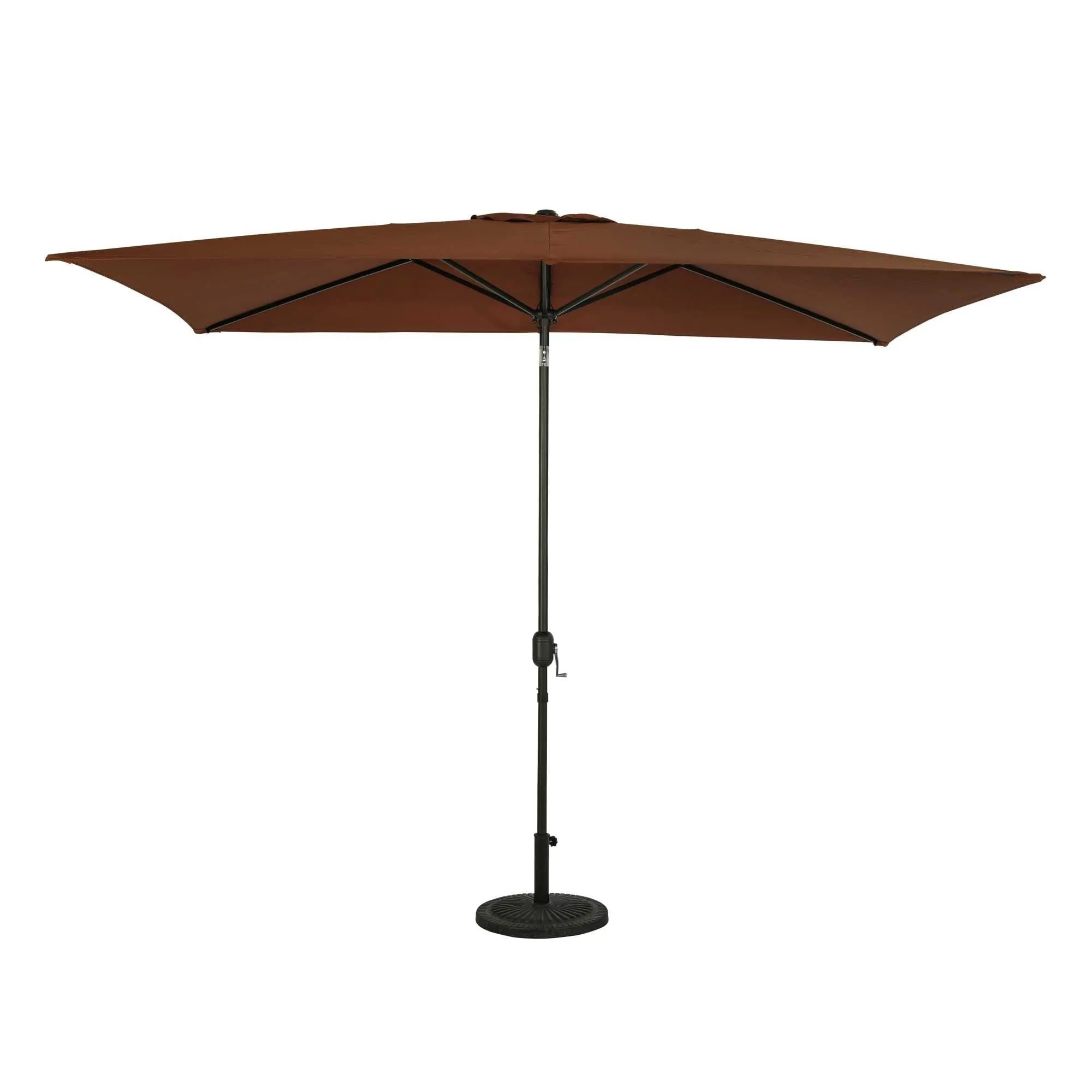 Bimini 6.5-ft x 10-ft Rectangular Market Umbrella - Polyester Canopy