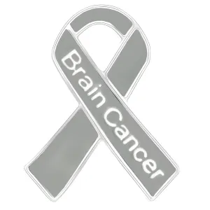 Brain Cancer Awareness Ribbon Pins