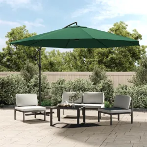 Cantilever Umbrella 3.5 m Green