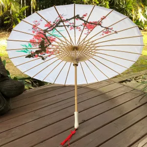 Cherry Blossom nylon parasol