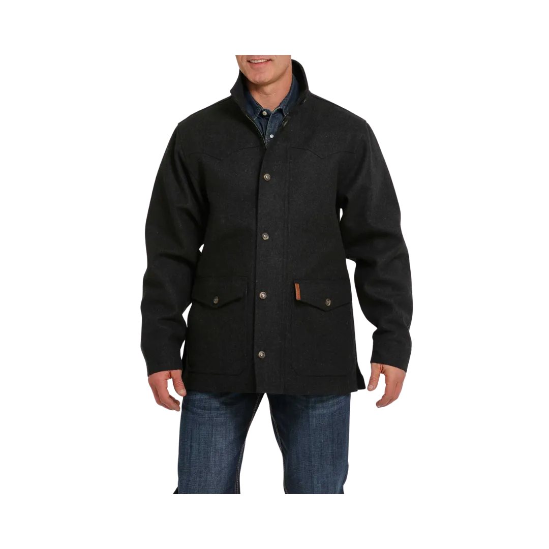 Cinch Men's Ranch Coat Charcoal