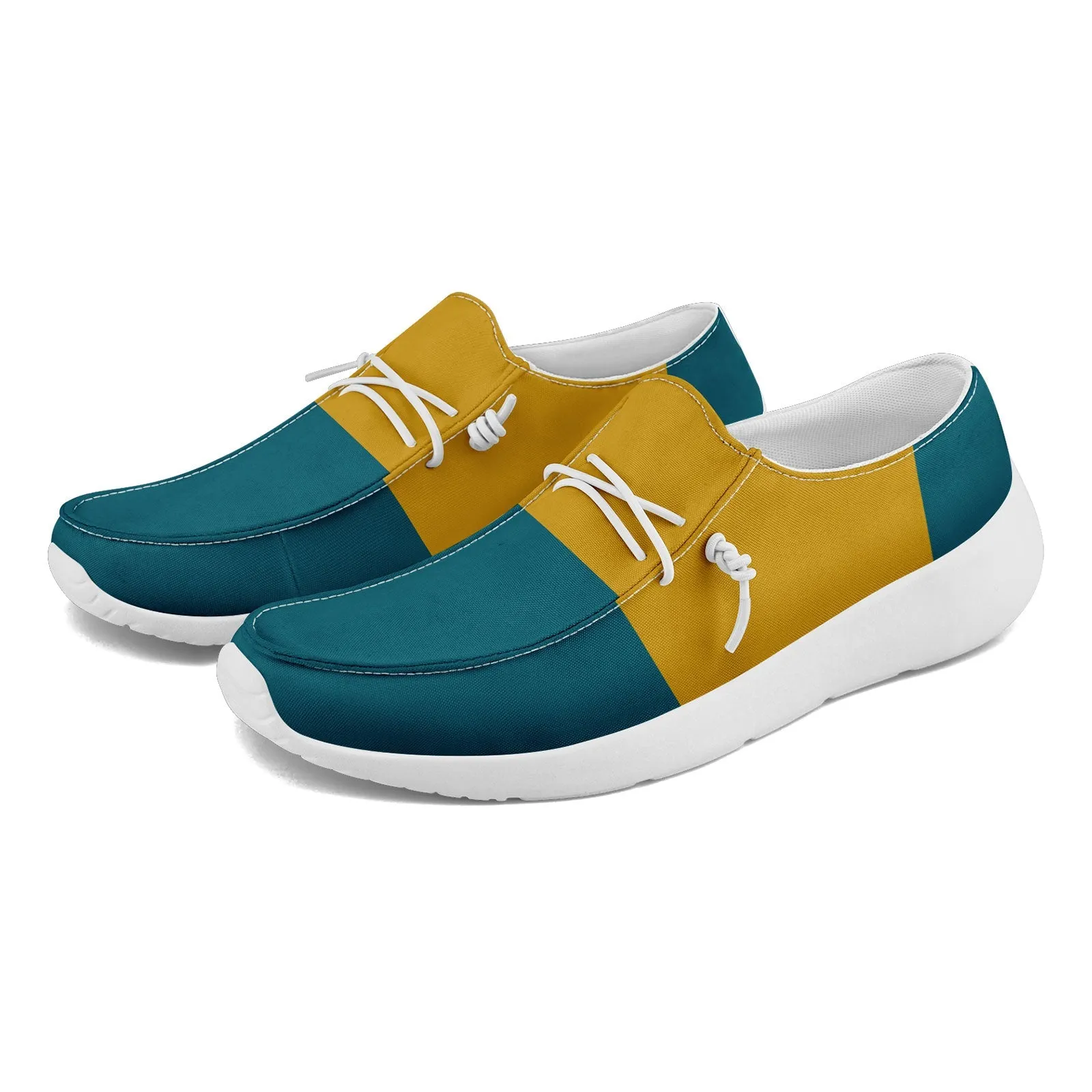 Custom Green Yellow Jacksonville Jacket and Sports Shoes Combo Offer Personalized Combo ZH-D020294-16