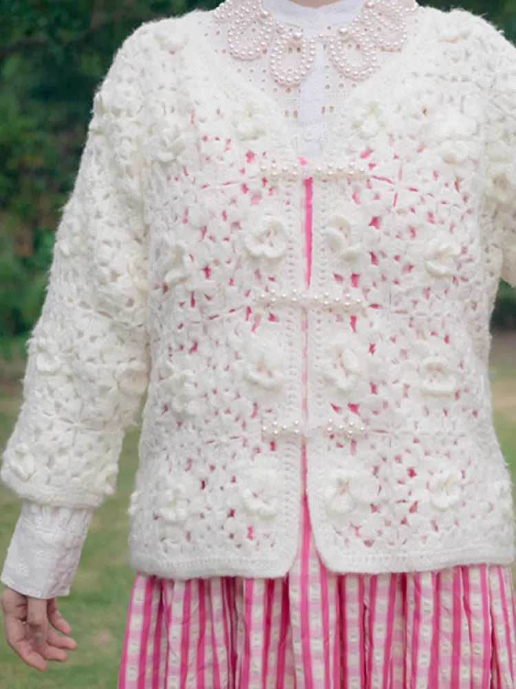 Embroidered flower jacket【s0000006877】