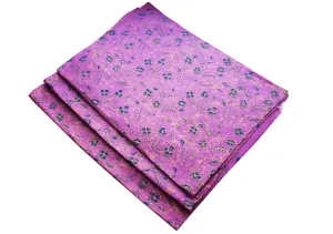 Flower Printed Purple Gift wrapping Paper