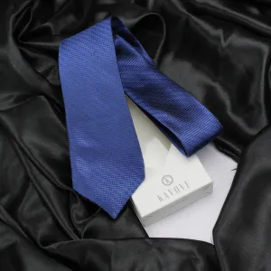 Kovove The Energise Self Pattern Blue Necktie For Men