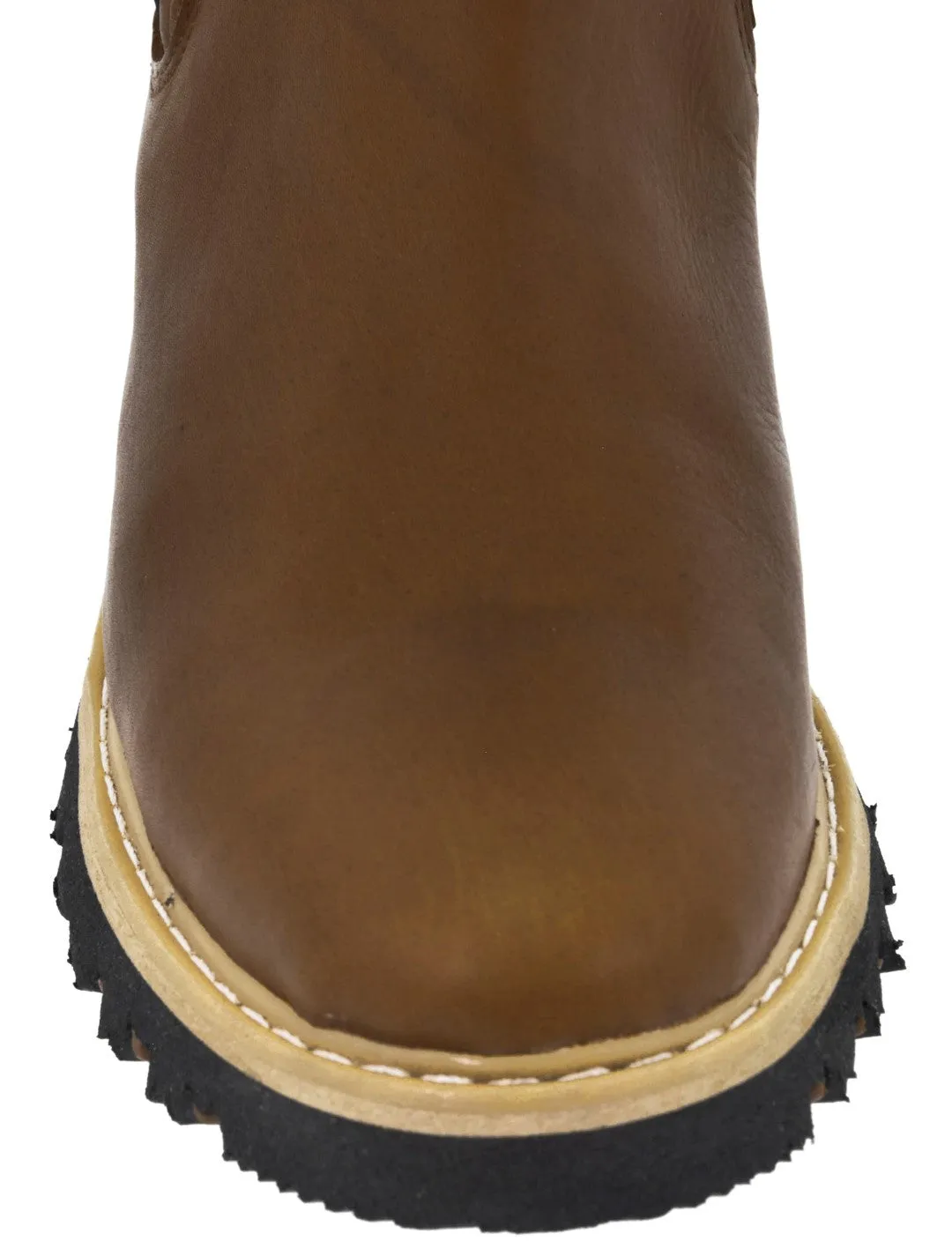 Mens 100TR Tan Work Boots Slip Resistant - Soft Toe