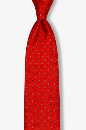 Phoenix Red Dotted Tie