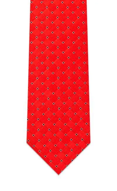 Phoenix Red Dotted Tie