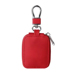 Protective Leather Case Storage Bag For Airpods Pro 3 2 1-Red