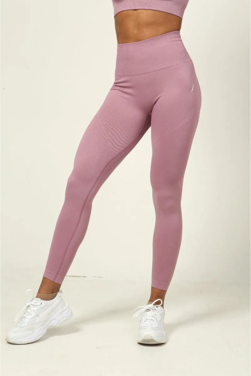 Seamless Gym Set - Nude Pink