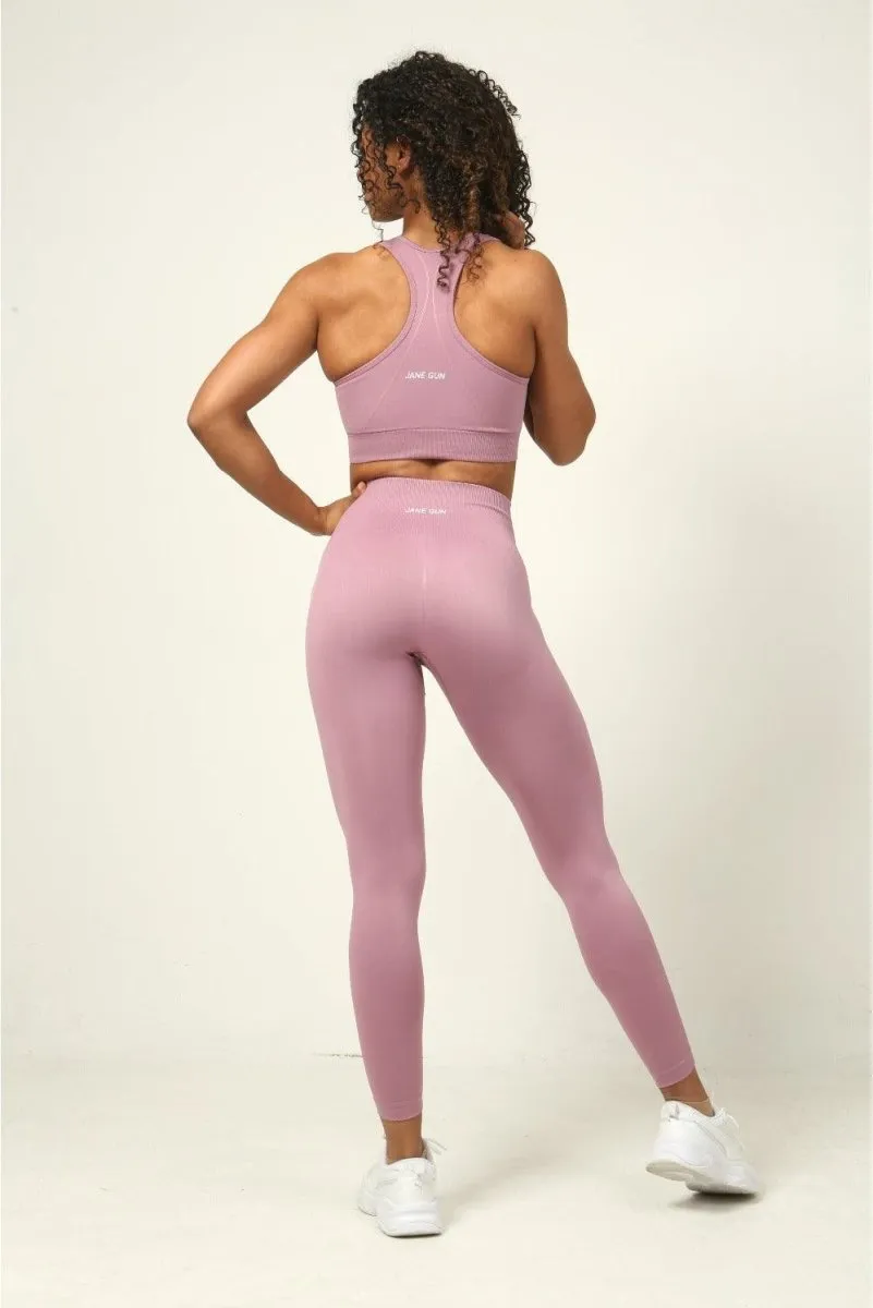 Seamless Gym Set - Nude Pink