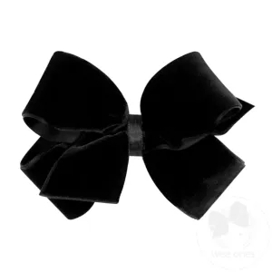 Small Classic Velvet Bow