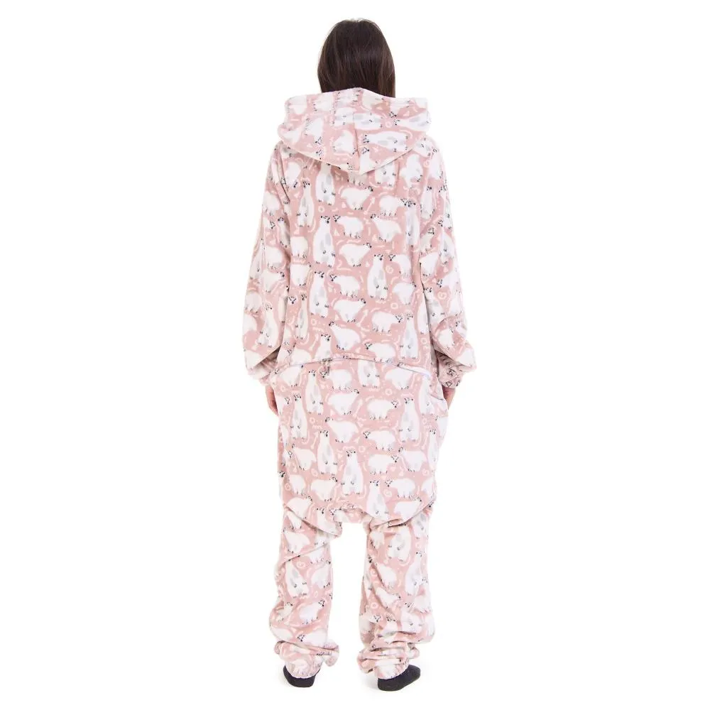 Snuggs Blanket Onesie Cashmere Polar Bear