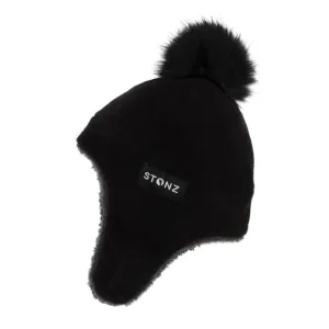 Stonz Infant Fleece Hat - Black