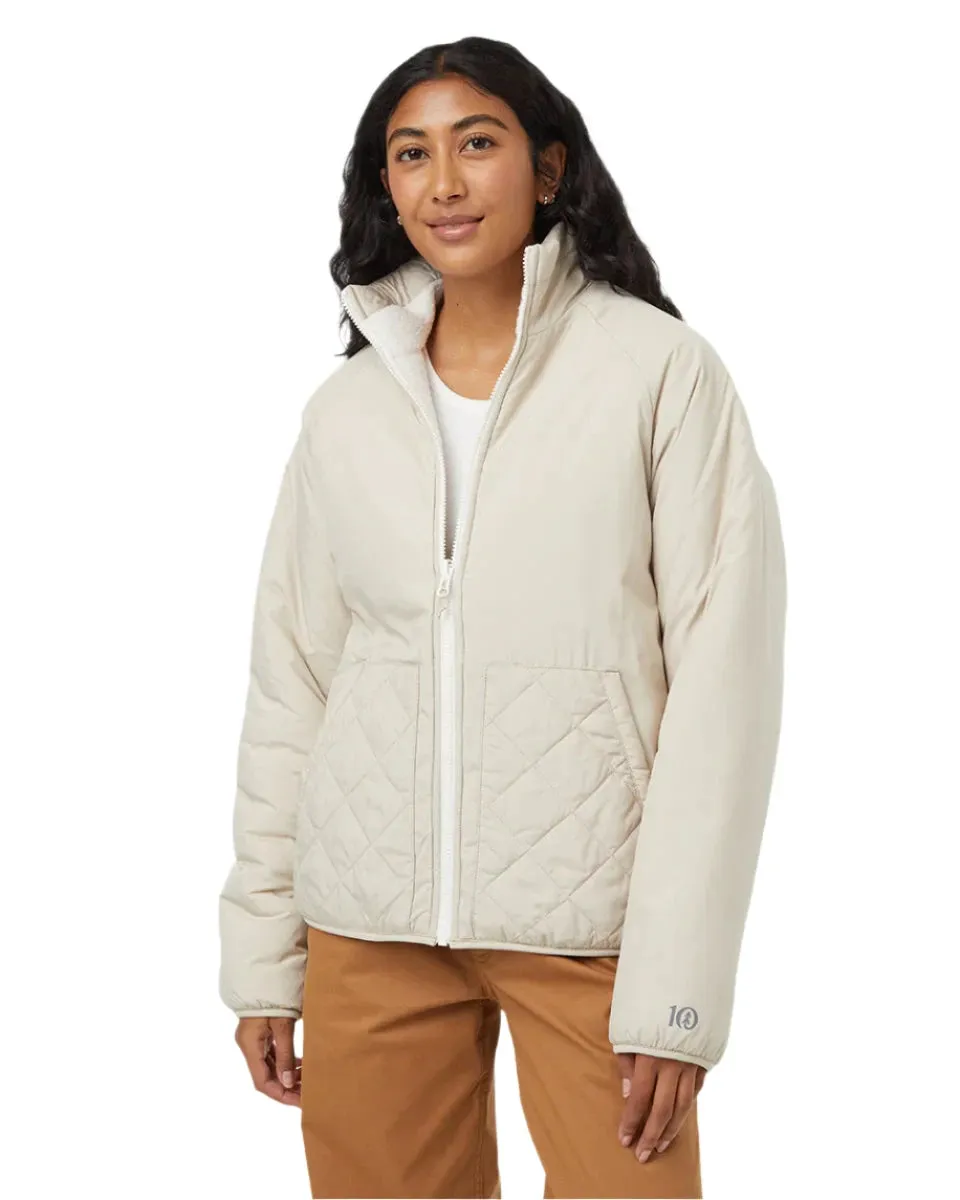 Tentree Fleece - Women's EcoLoft Reversible Short Jacket