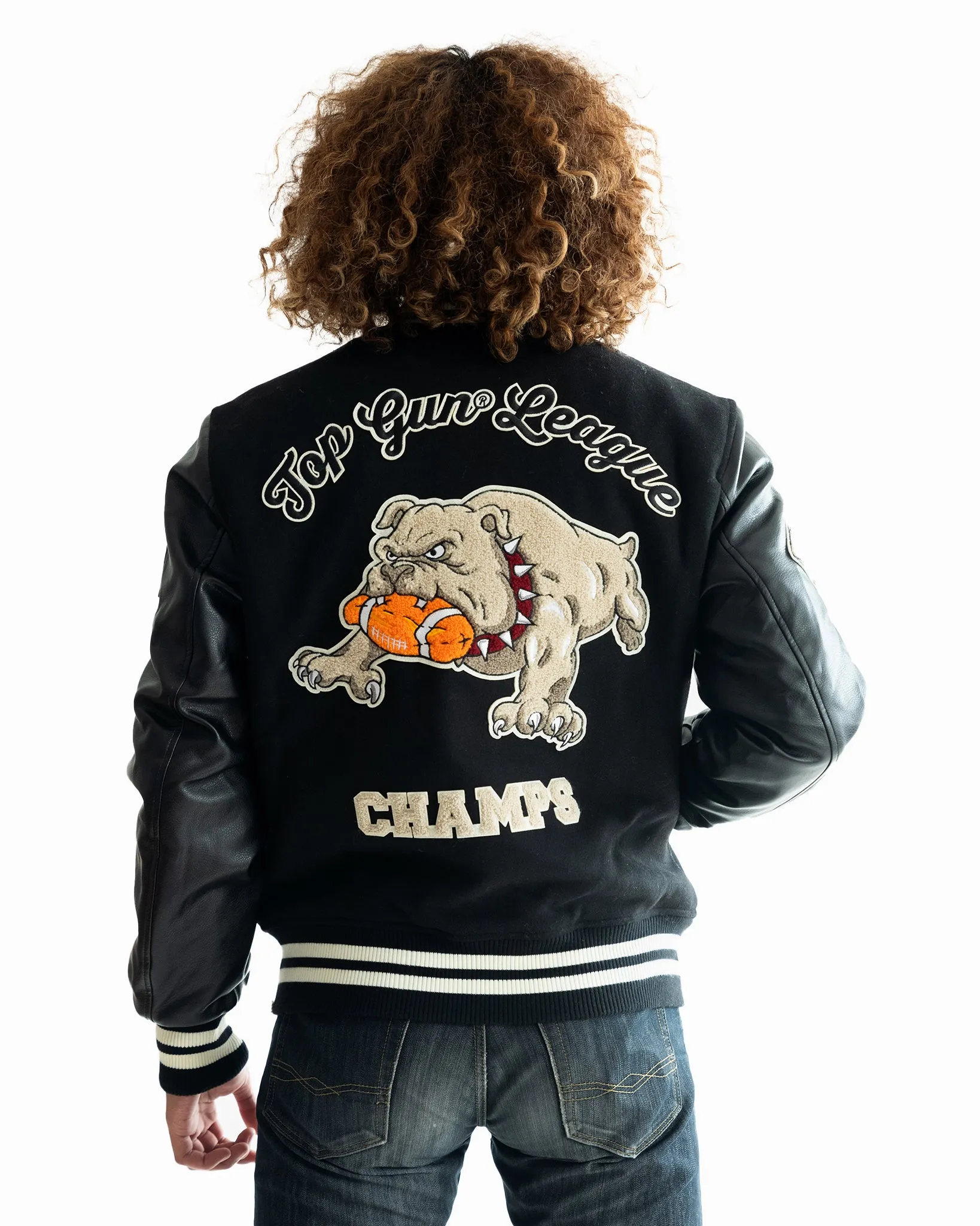 TOP GUN® BULLDOG VARSITY JACKET