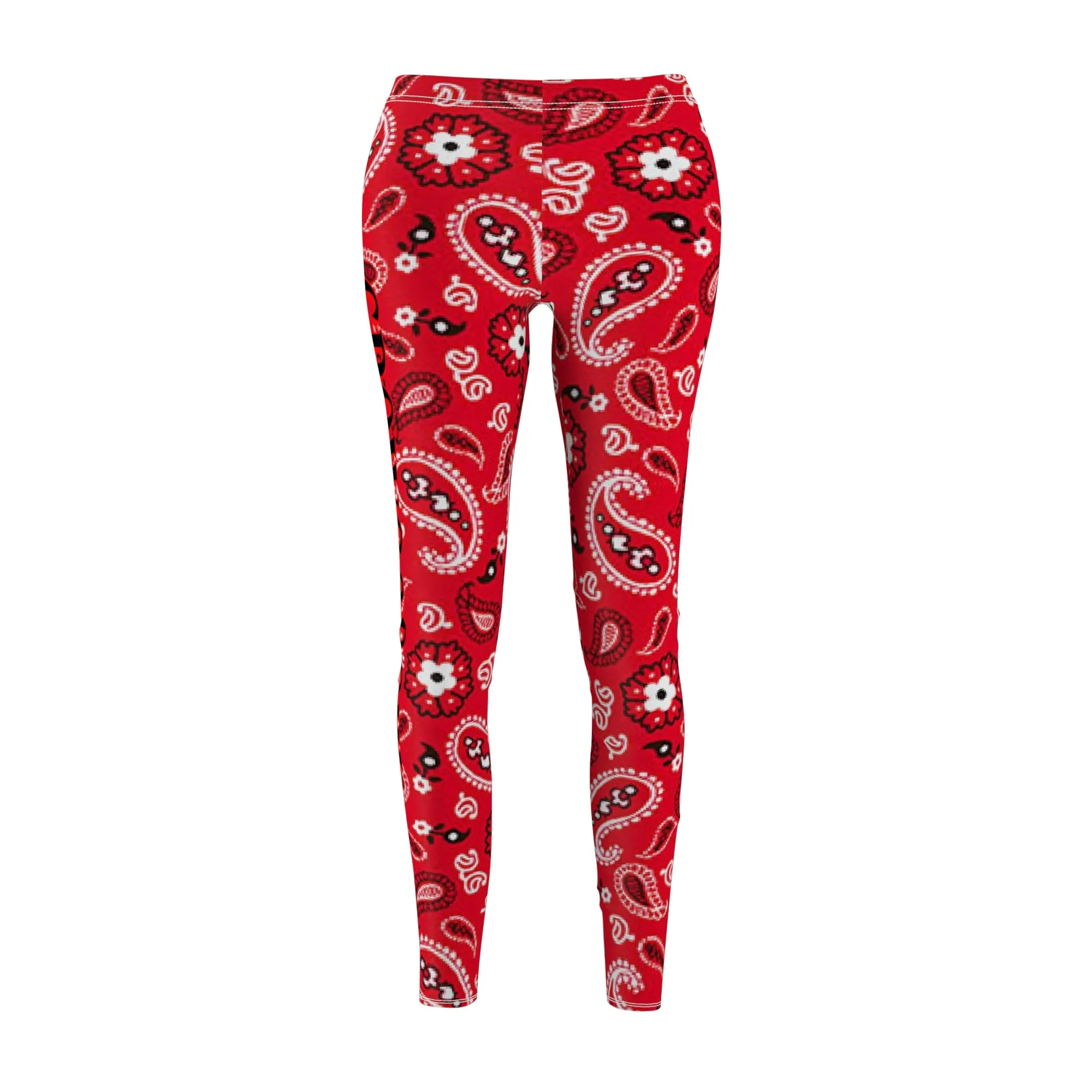 Women's Crowgodshi Red Colors Leggings