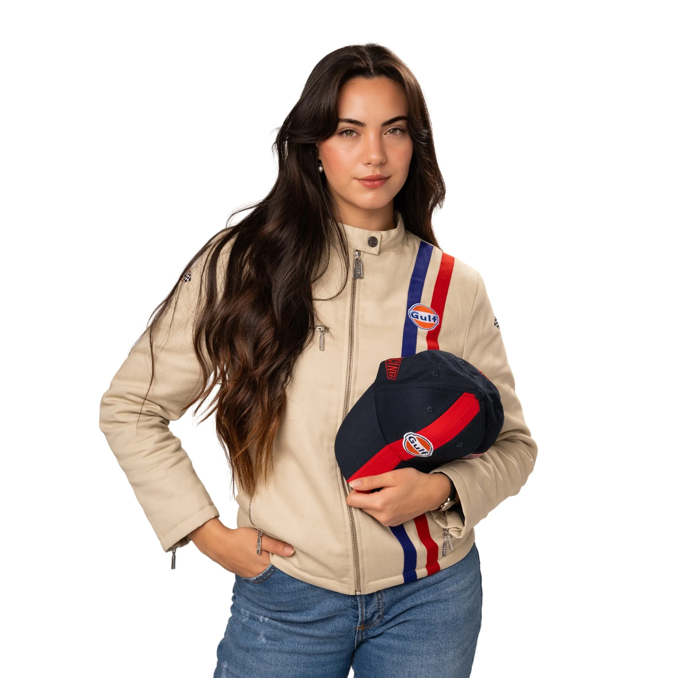 Women's Gulf Roadmaster Jacket in Sand